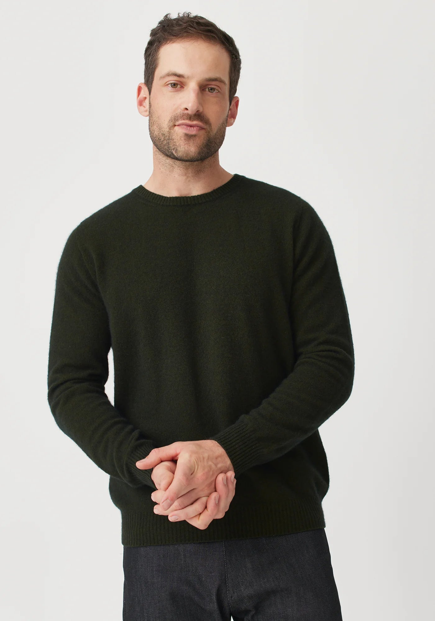 Untouched World Mens Cassum Crew Sweater