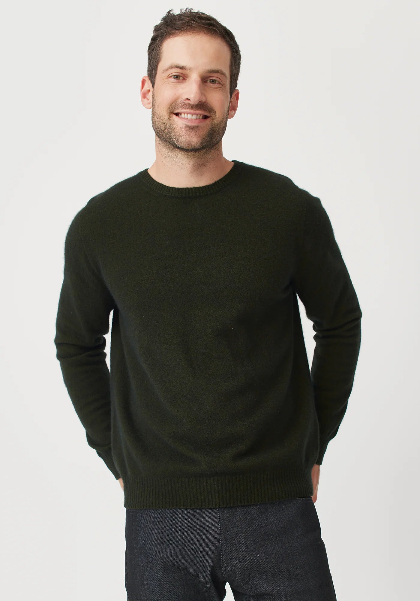 Untouched World Mens Cassum Crew Sweater