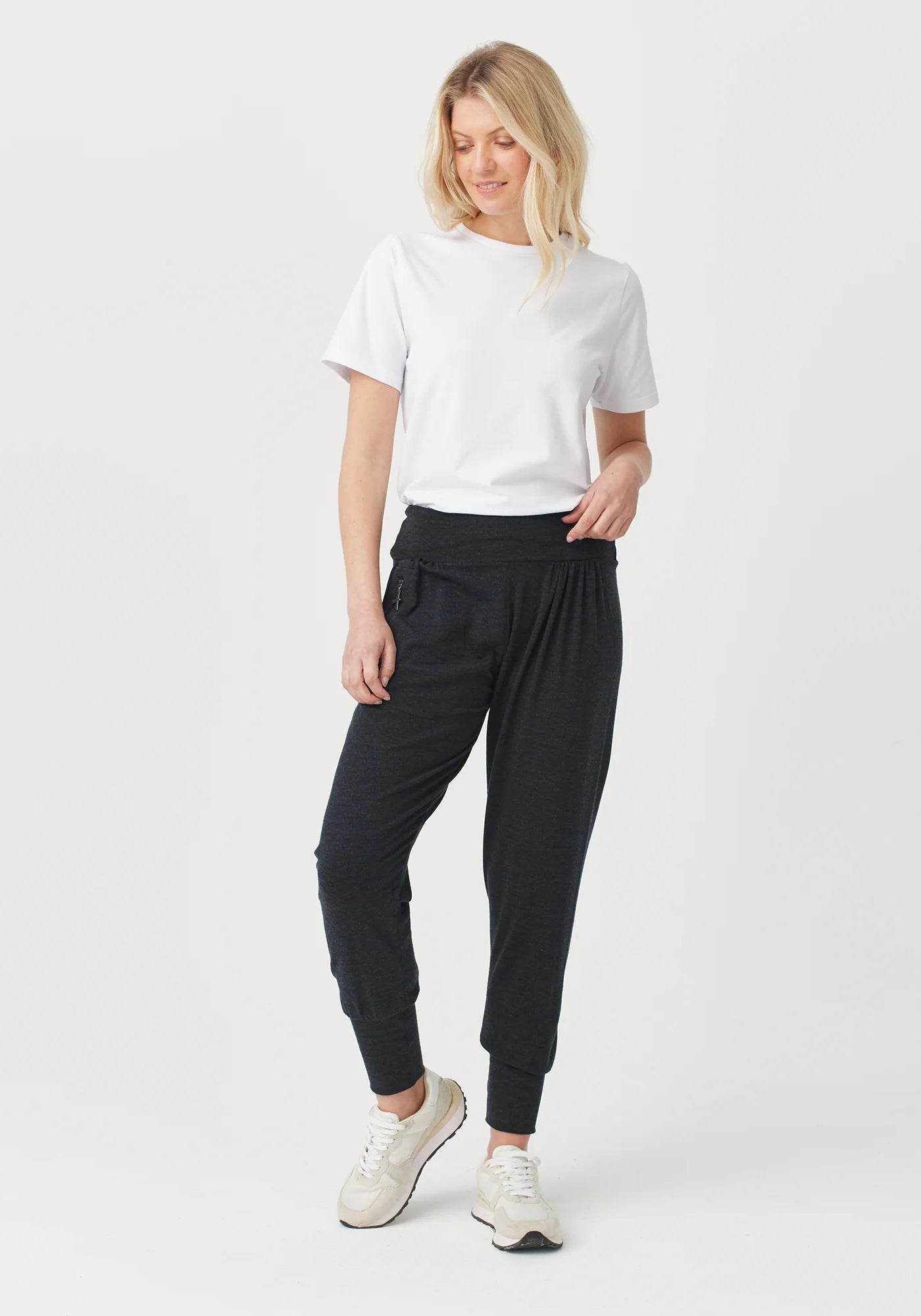 Untouched World Merino Slouchy Zip Pants