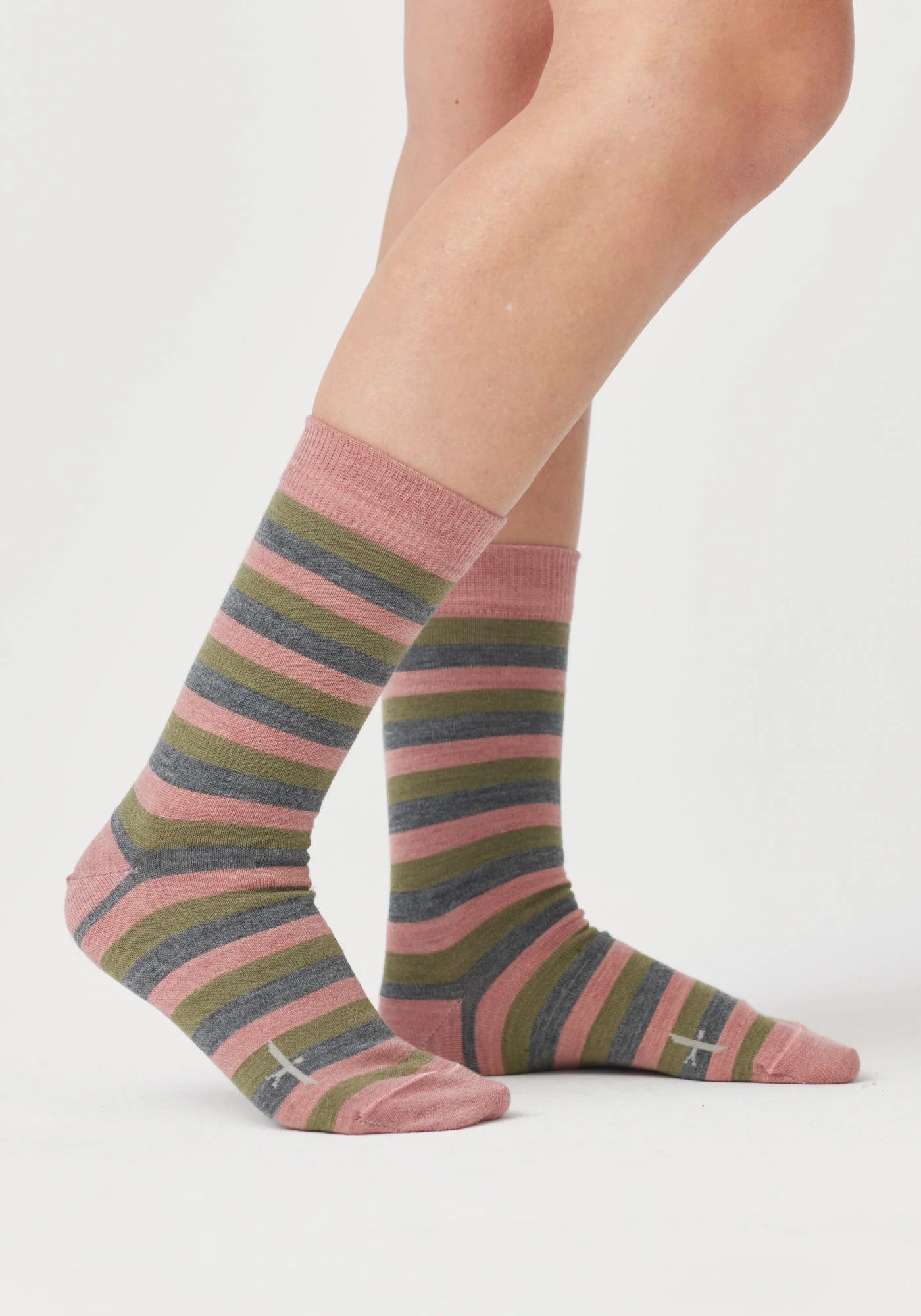 Untouched World Merino Wide Stripe Socks