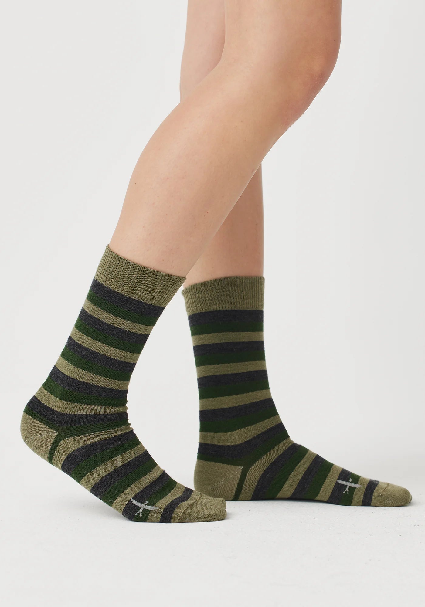 Untouched World Merino Wide Stripe Socks