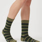 Untouched World Merino Wide Stripe Socks