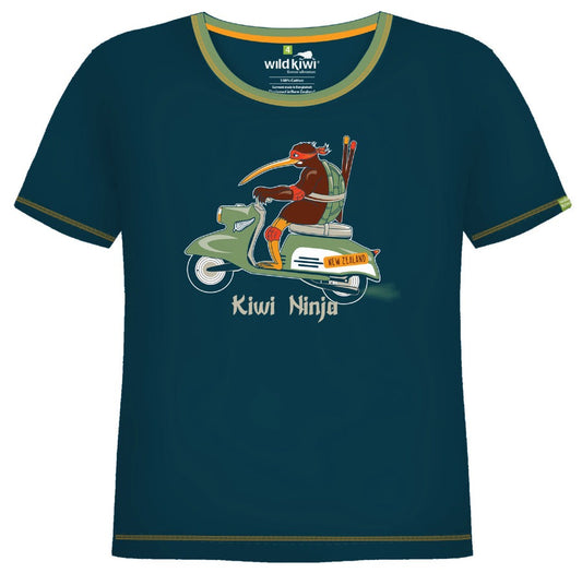 Wild Kiwi - Kiwi Ninja Childrens T-Shirt