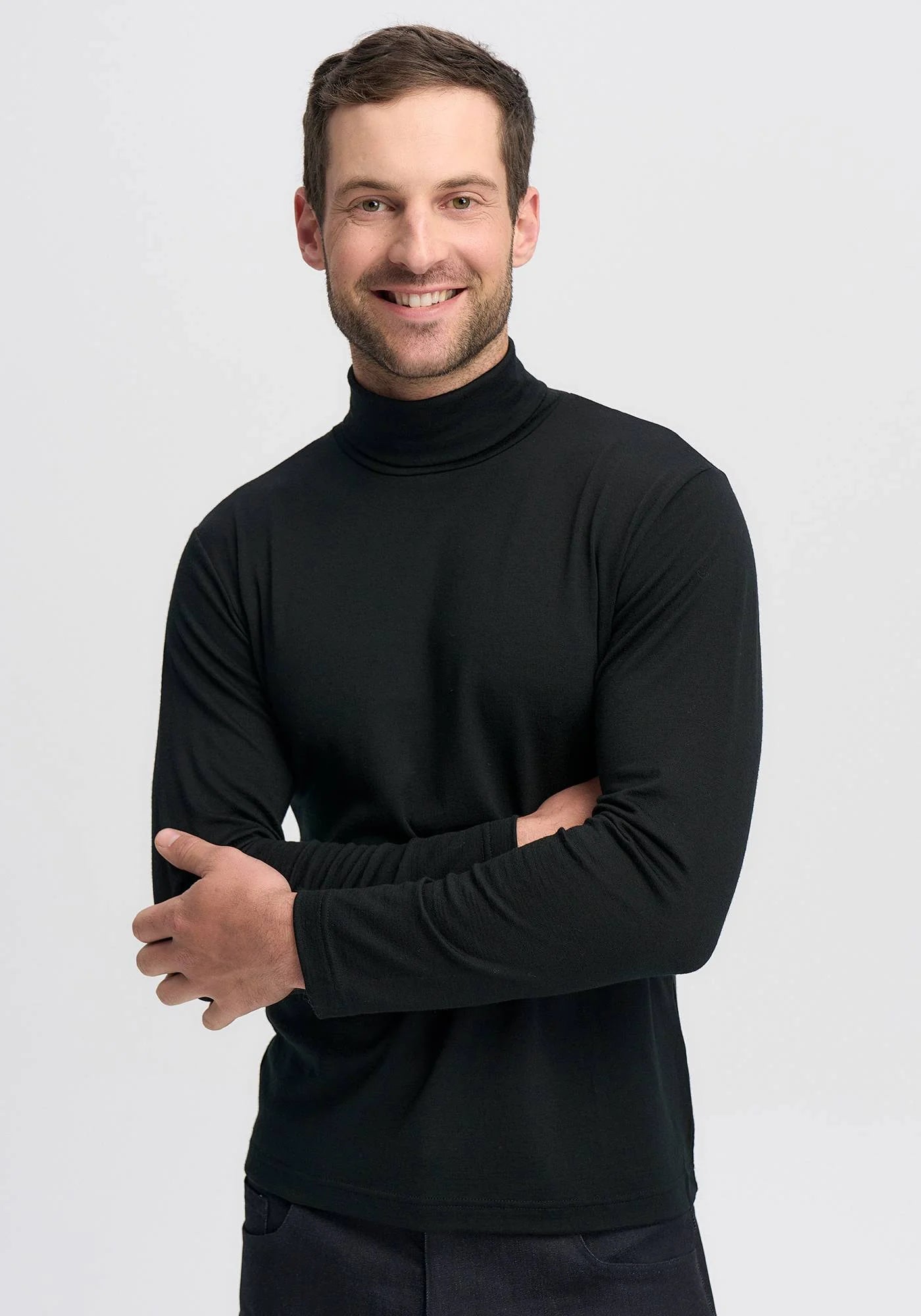 Untouched World Mens Mountainsilk Roll Neck