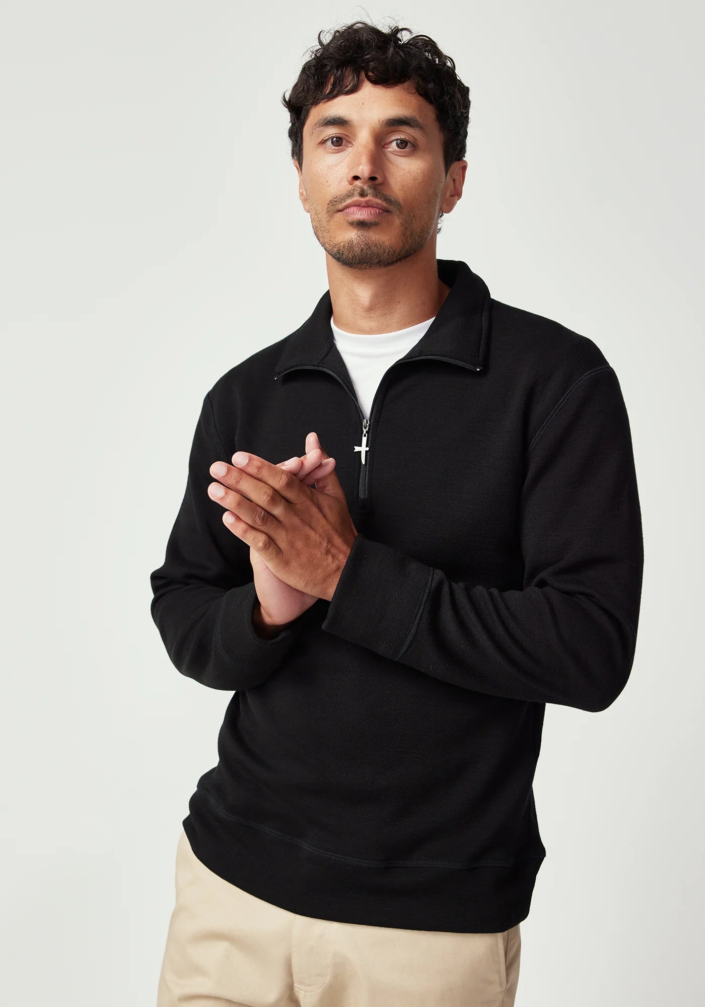 Untouched World Mens Mountainsilk Sport Half Zip