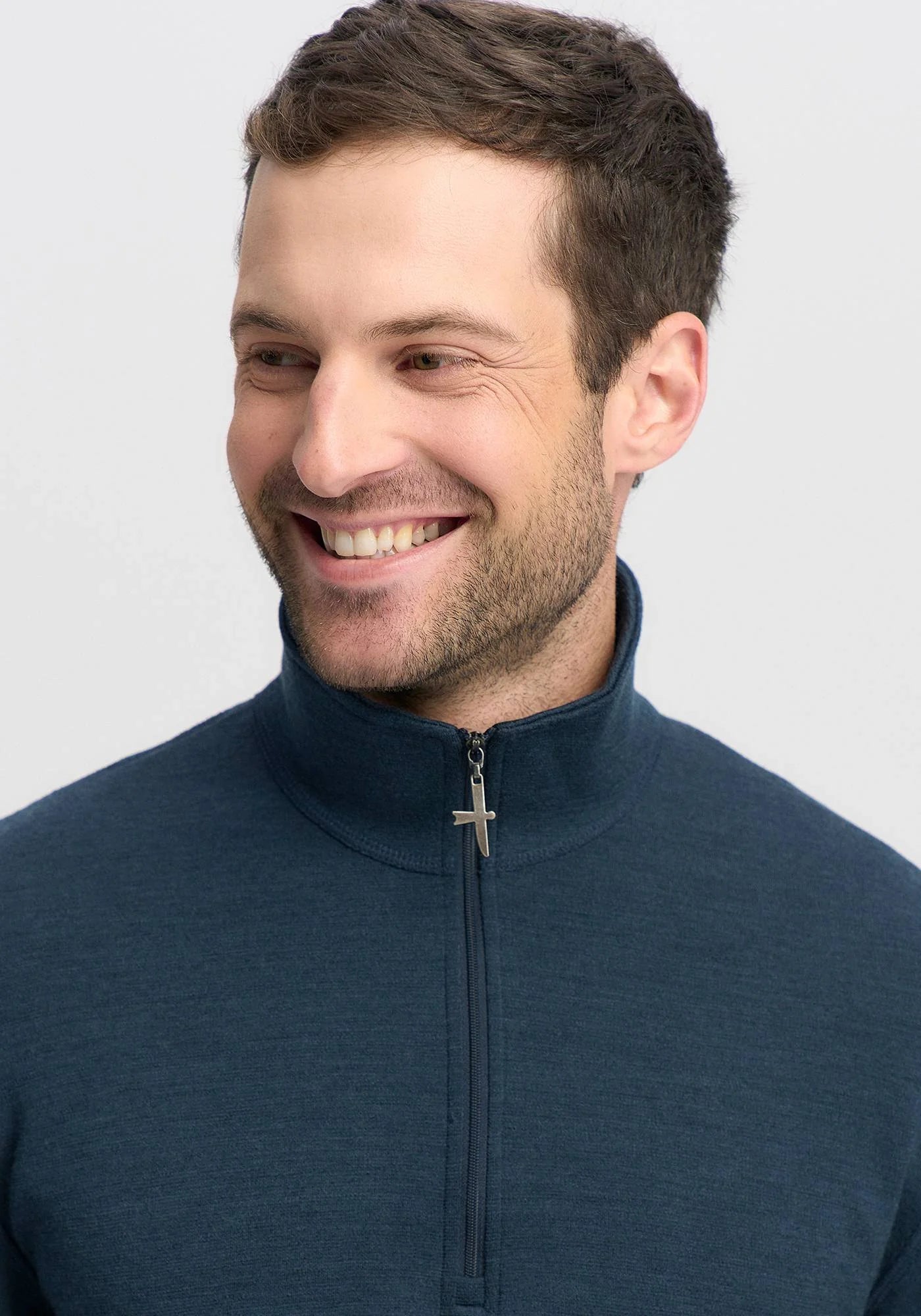 Untouched World Mens Mountainsilk Sport Half Zip