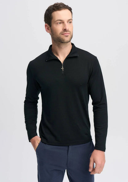 Untouched World Mens Merino Pua Zip Shirt