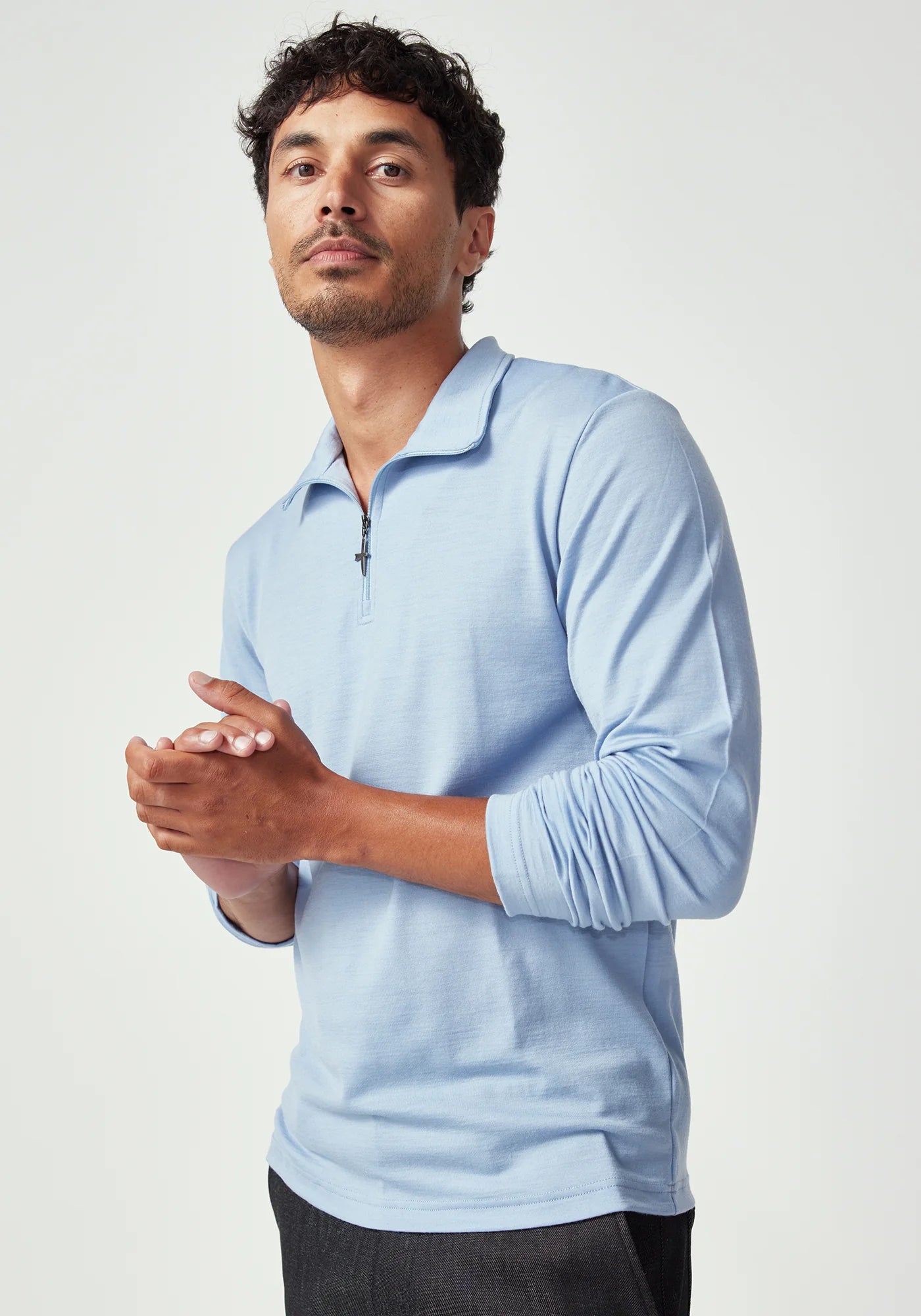 Untouched World Mens Merino Pua Zip Shirt