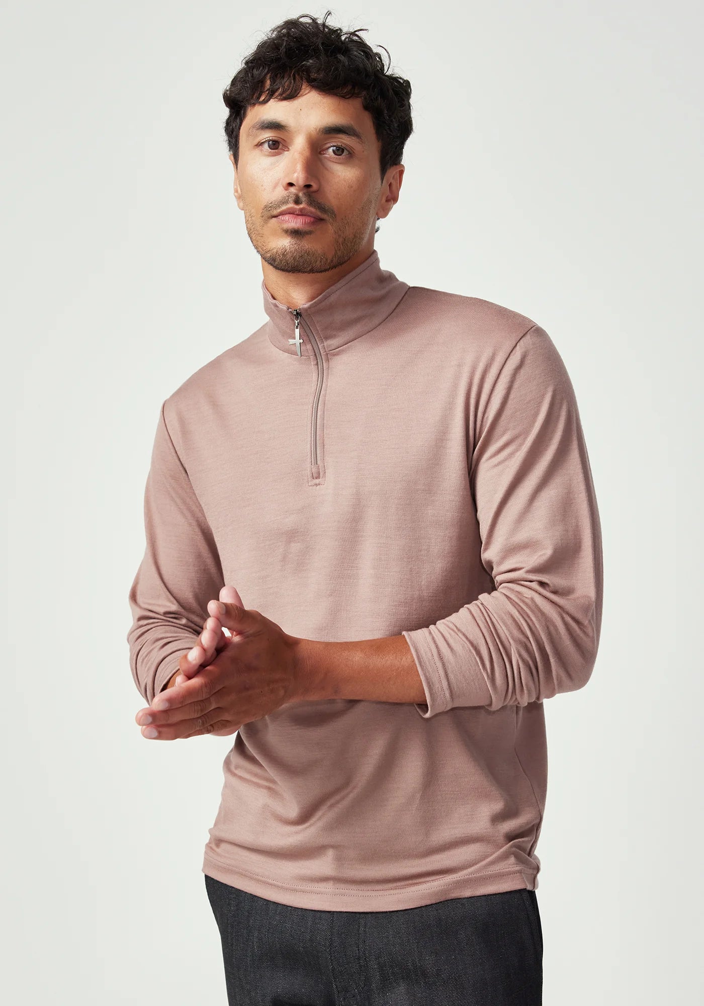 Untouched World Mens Merino Pua Zip Shirt