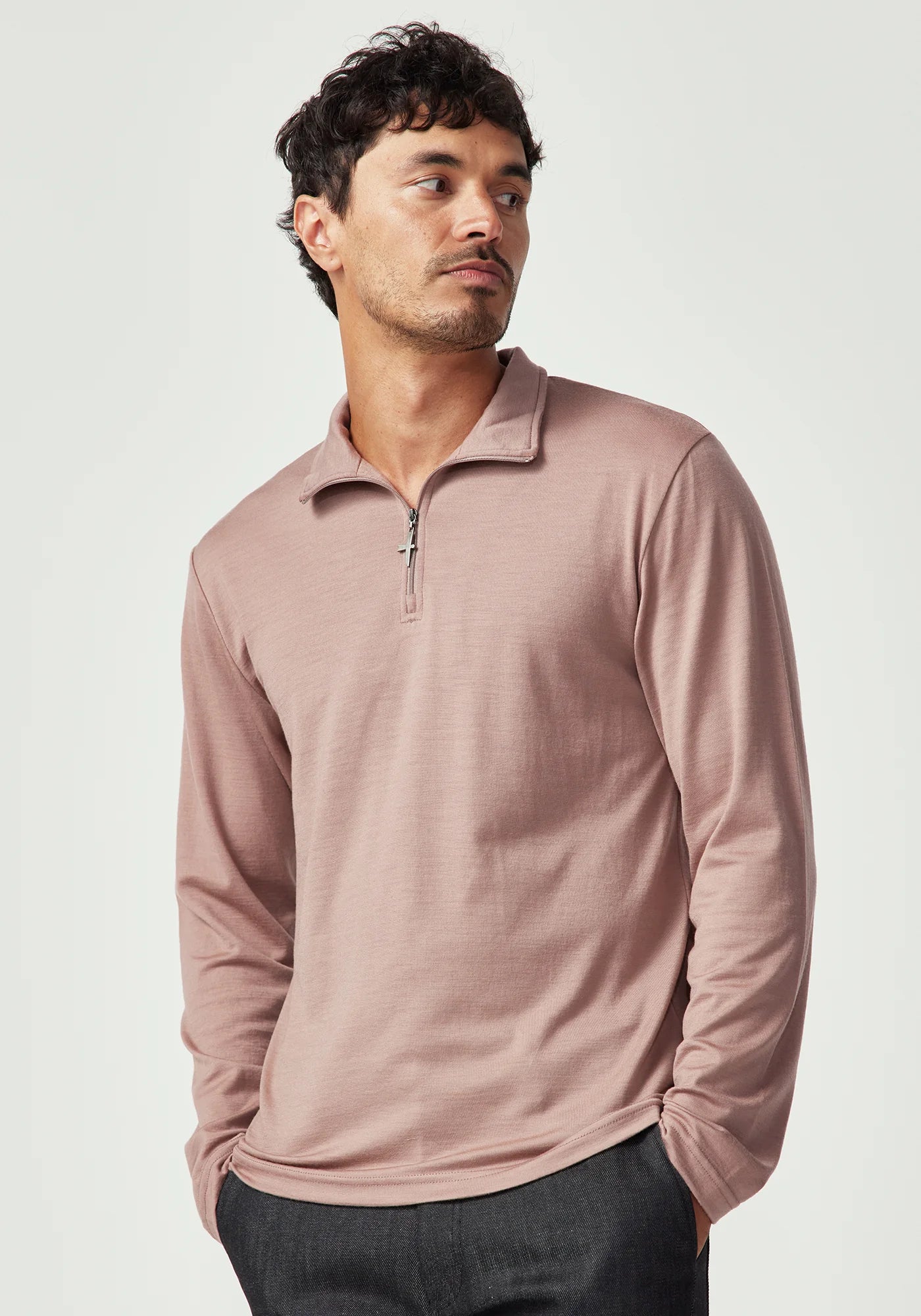 Untouched World Mens Merino Pua Zip Shirt