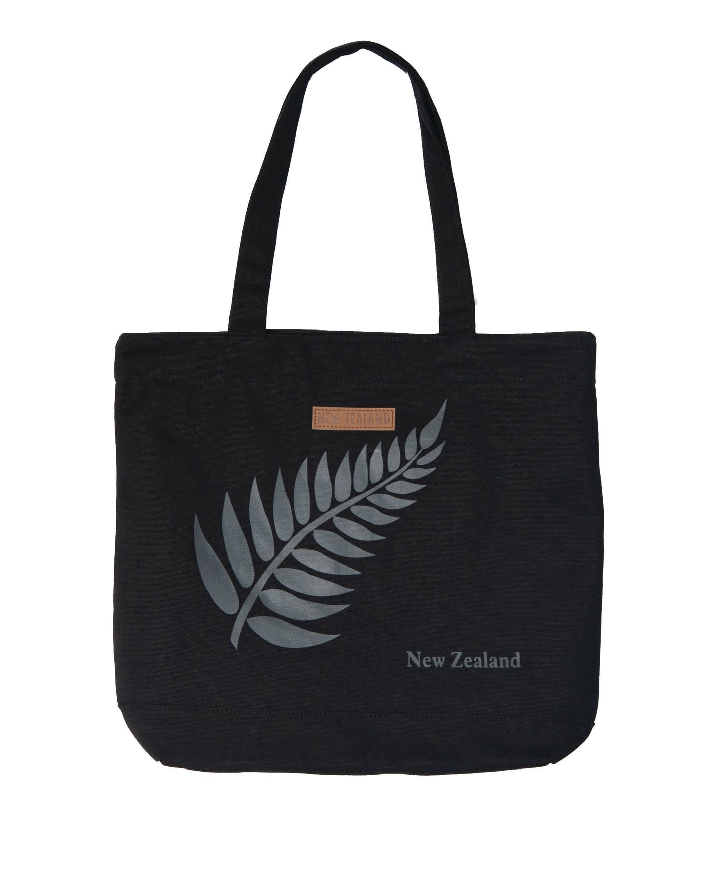 New Zealand Silver Fern Design Canvas Carry Bag