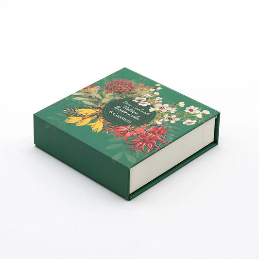 Native Botanicals Of New Zealand Boxed Coasters - Set Of 6