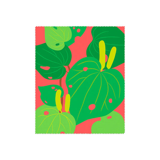 New Zealand Bright Botanical Kawakawa Micro Fibre Lens Cloth