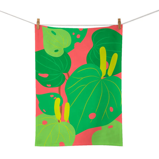 New Zealand Bright Botanicals Kawakawa Tea Towel