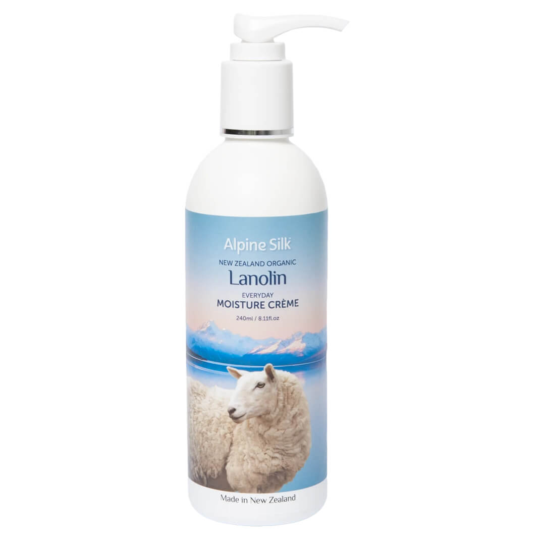 FREE Alpine Silk Organic Lanolin Everyday Moisture Creme Pump 240ml