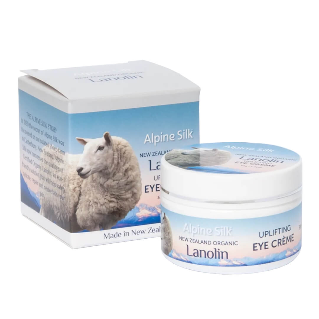 FREE Alpine Silk Organic Lanolin Uplifting Eye Crème