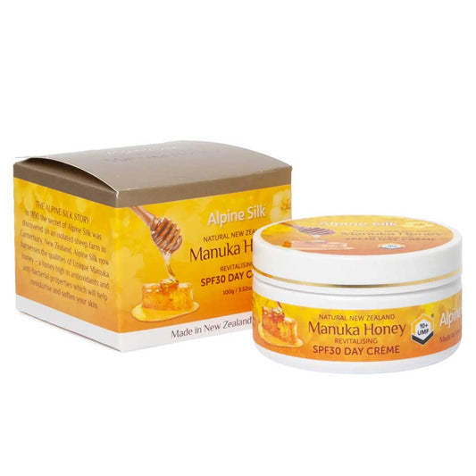 FREE Alpine Silk Manuka Honey Revitalising SPF30 Day Cream