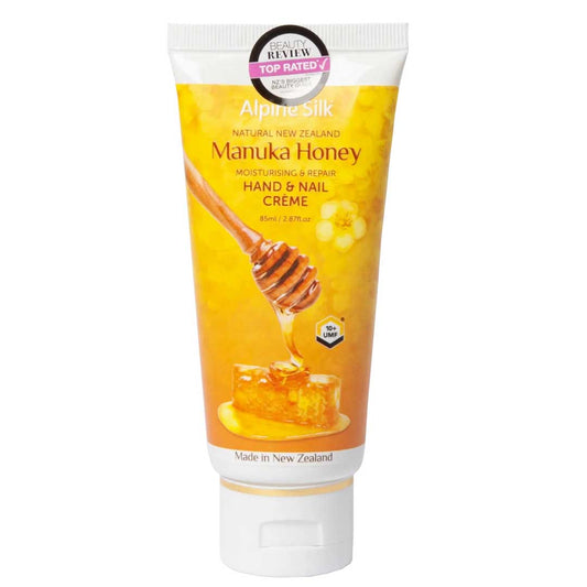 FREE Alpine Silk Manuka Honey Moisturising & Repair Hand & Nail Creme