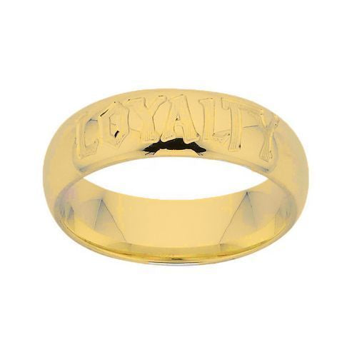 Official Licensed The Hobbit Loyalty Friendship Ring Gold