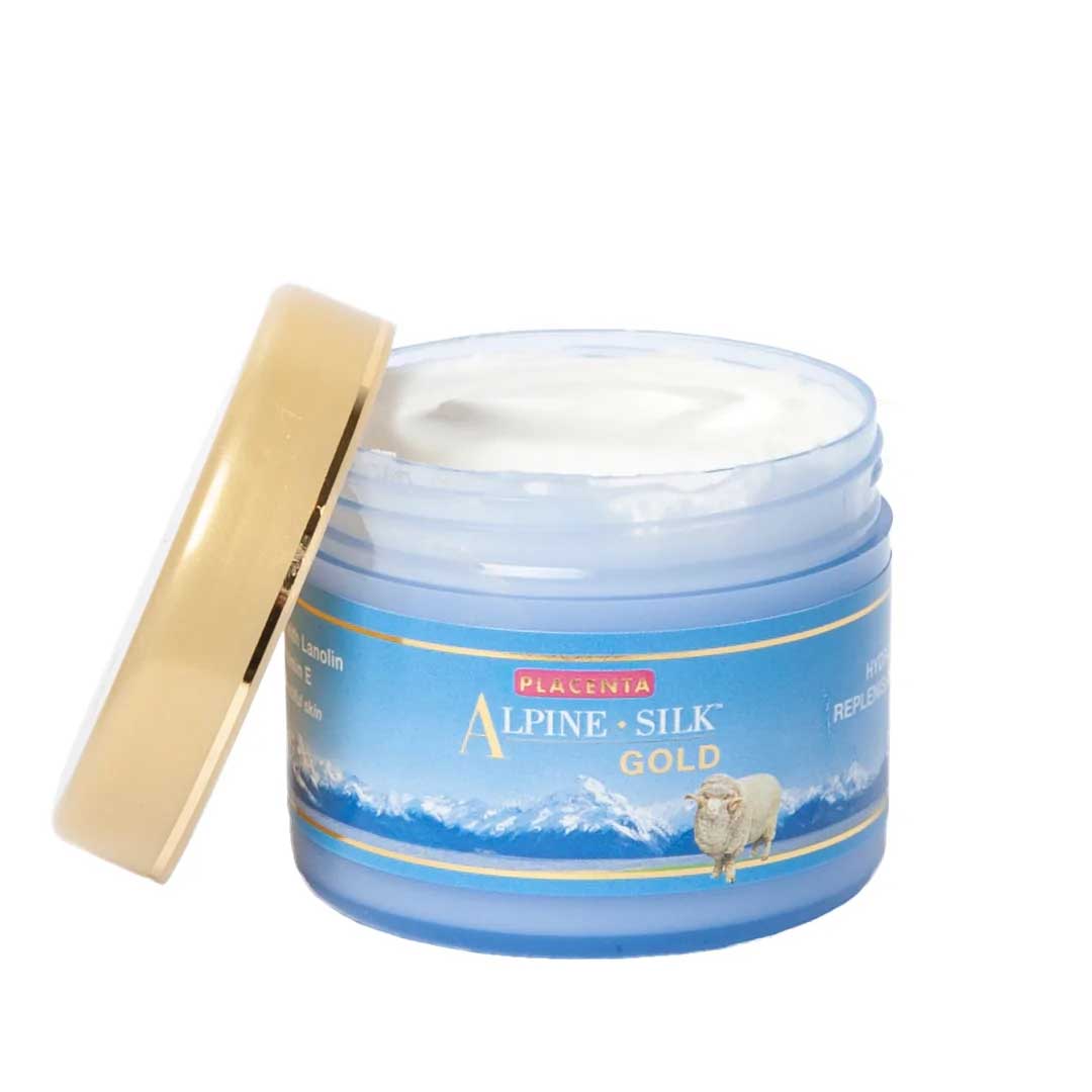Alpine Silk Gold Hydra Plus Replenishing Creme pot
