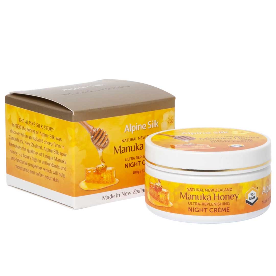 Alpine Silk Manuka Honey Ultra Replenishing Night Creme