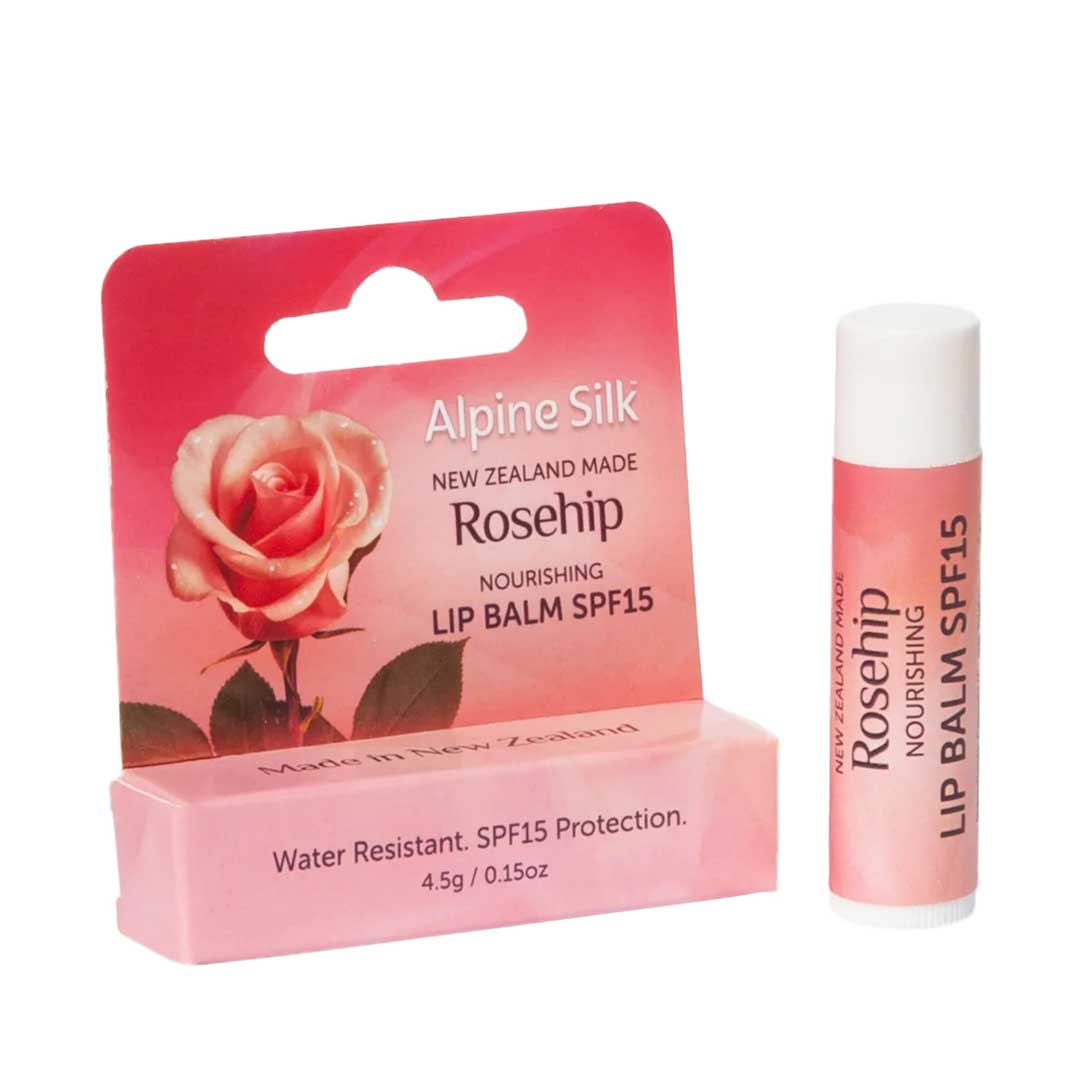 Alpine Silk Organic Rosehip Nourishing Lip Balm 