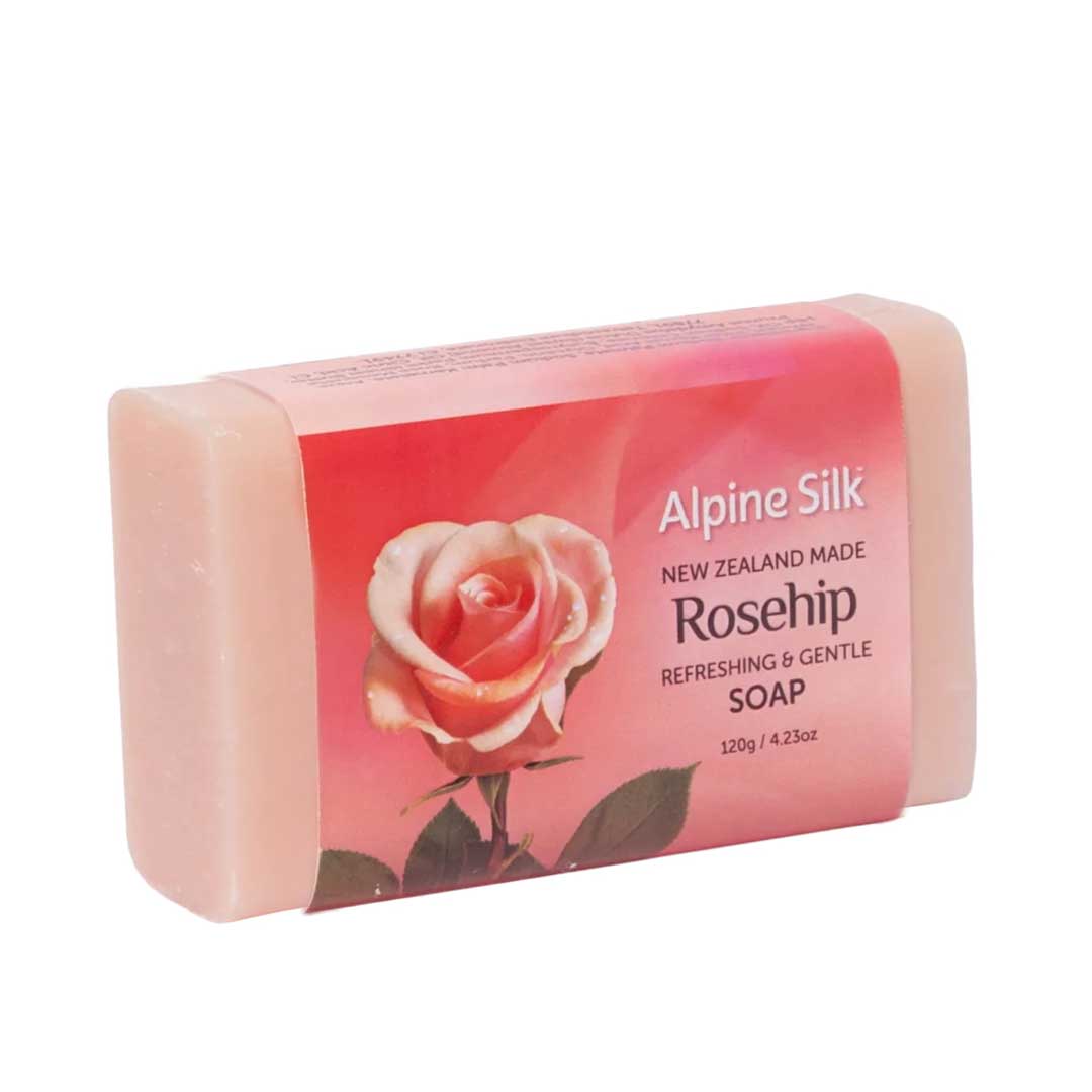 Alpine Silk Organic Rosehip Refreshing Gentle Soap