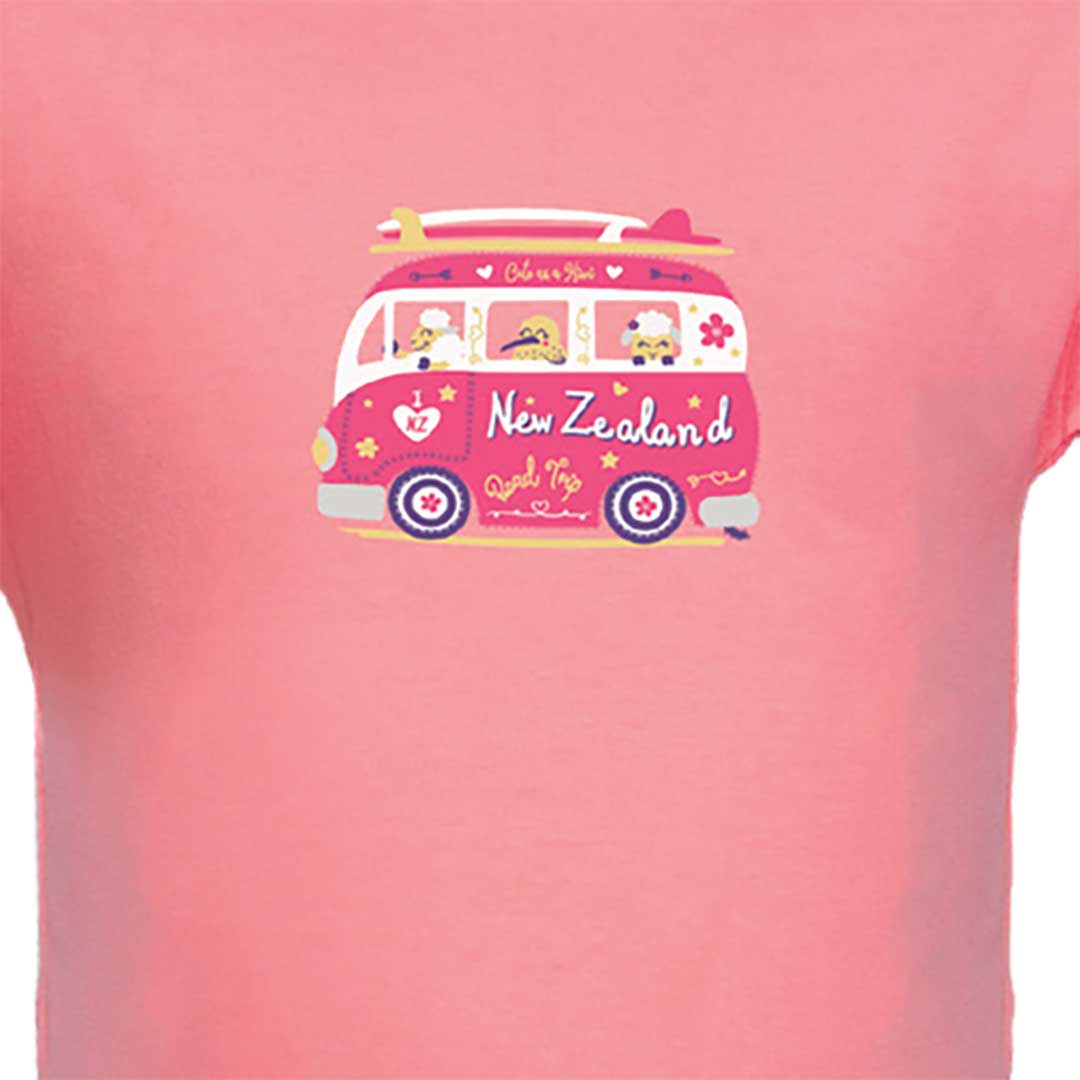 Childrens New Zealand Kombi T-Shirt Design