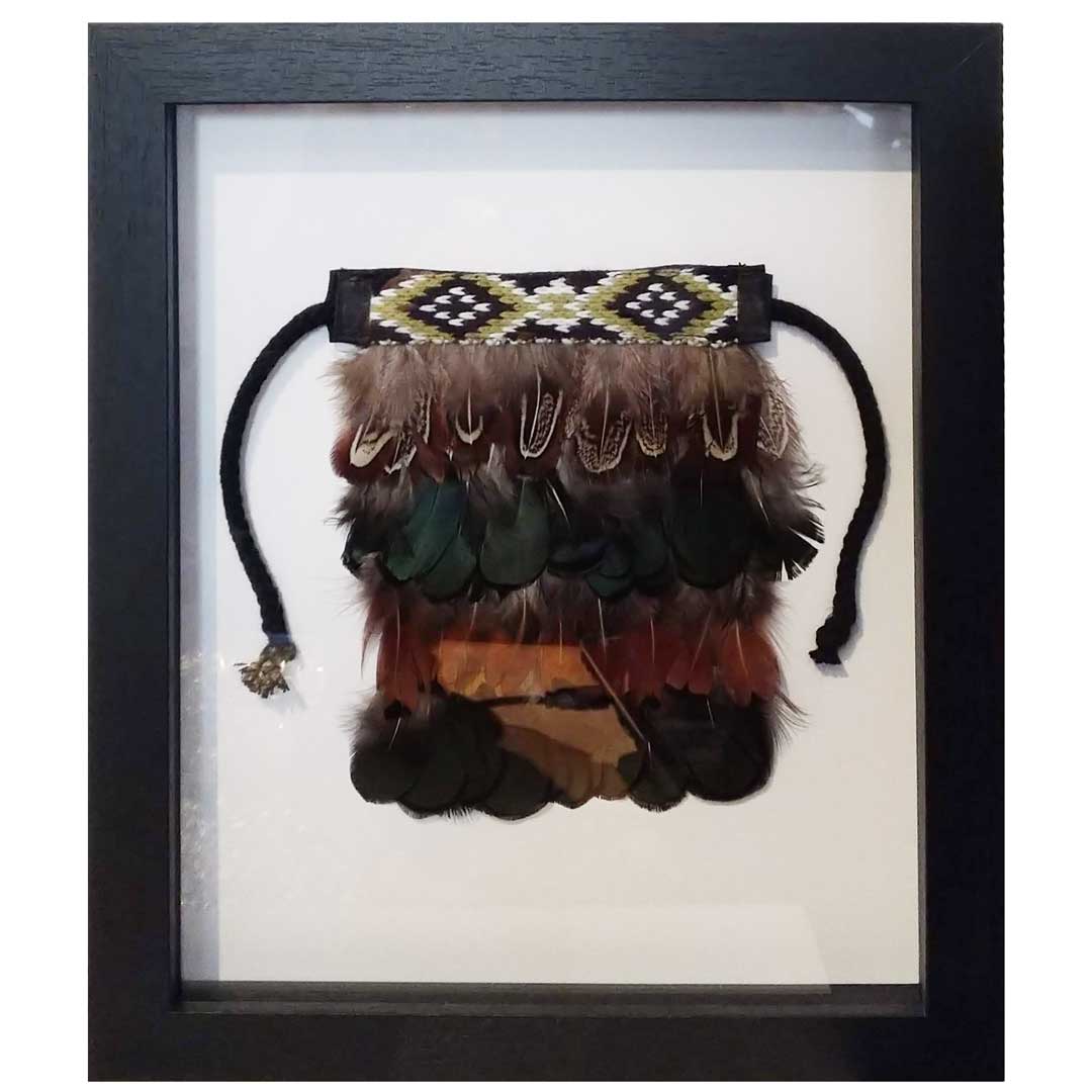 Framed Mini Korowai - Maori Cloak
