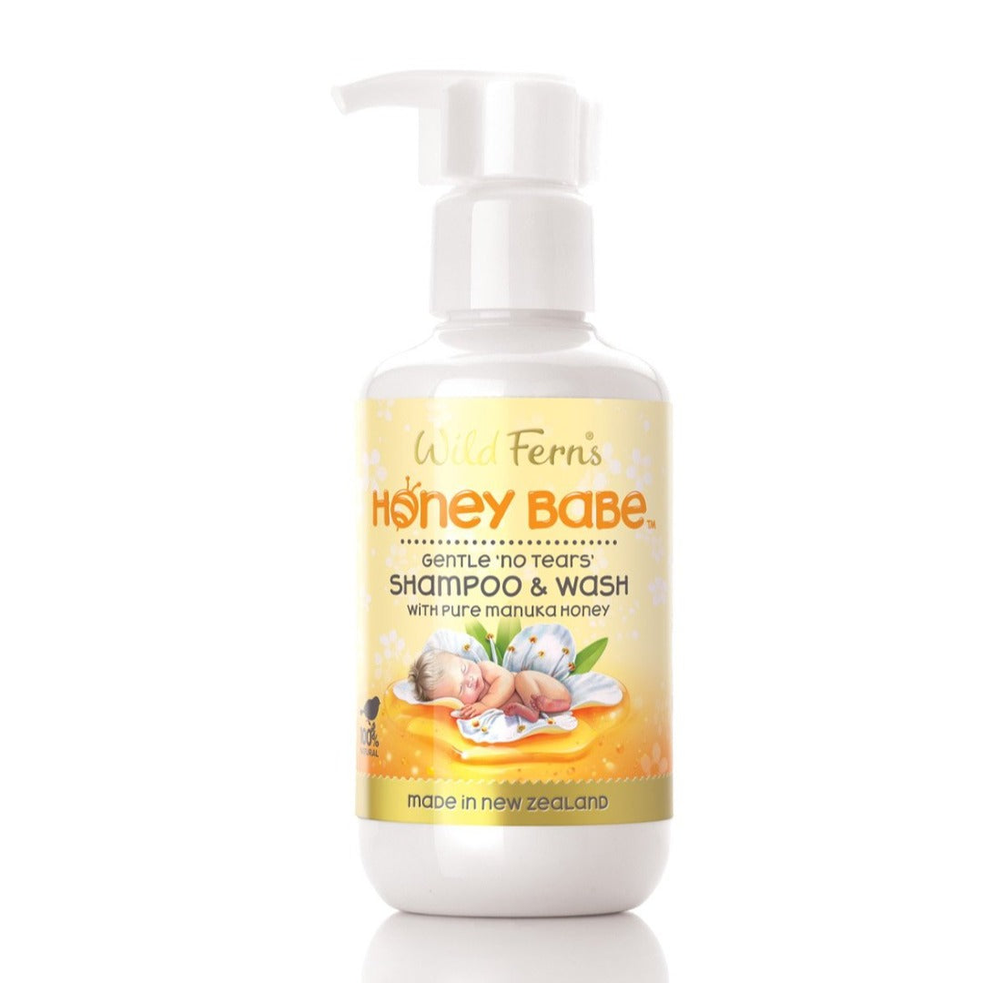 Wild Ferns Honey Babe Shampoo & Wash 140ml