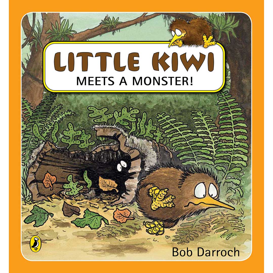 Little Kiwi Meets a Monster Book by Bob Darroch