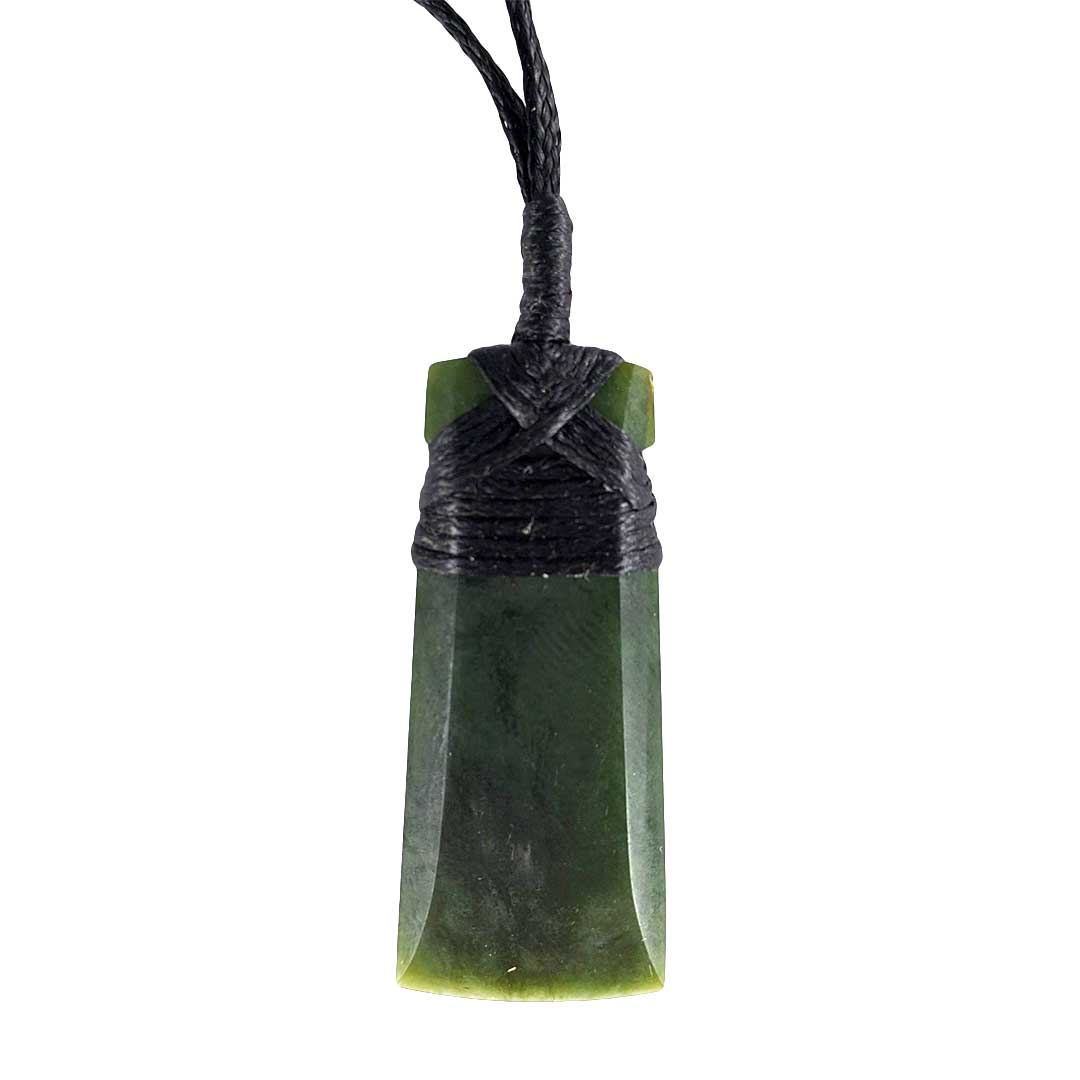 Lashed New Zealand sale Jade adze pendant