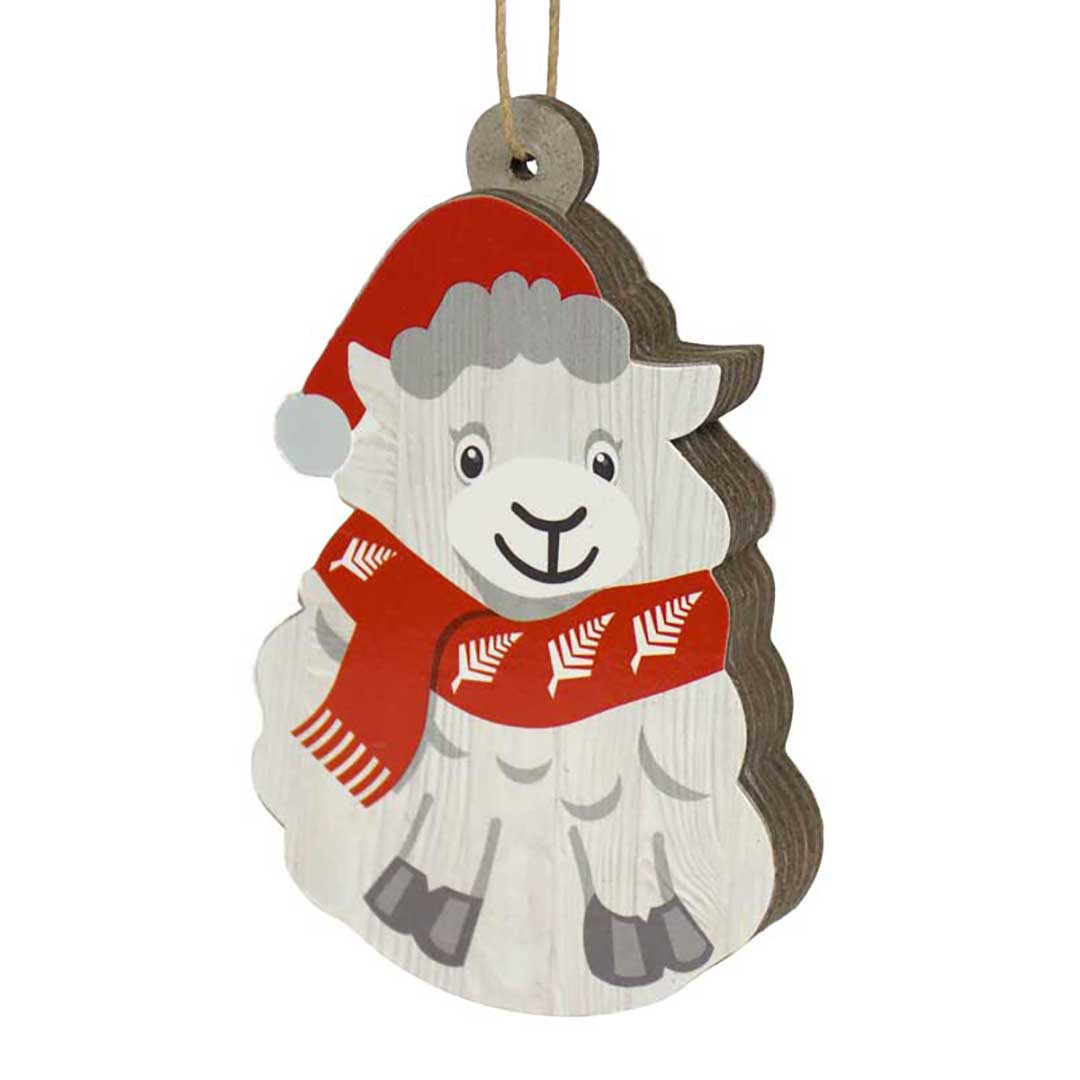 Make-It-Yourself New Zealand Christmas Decorations Sheep