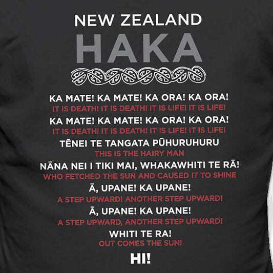 New Zealand Haka Design Mens T-Shirt Design