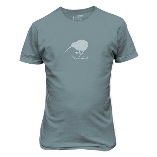 New Zealand Lone Kiwi Design Mens T-Shirt