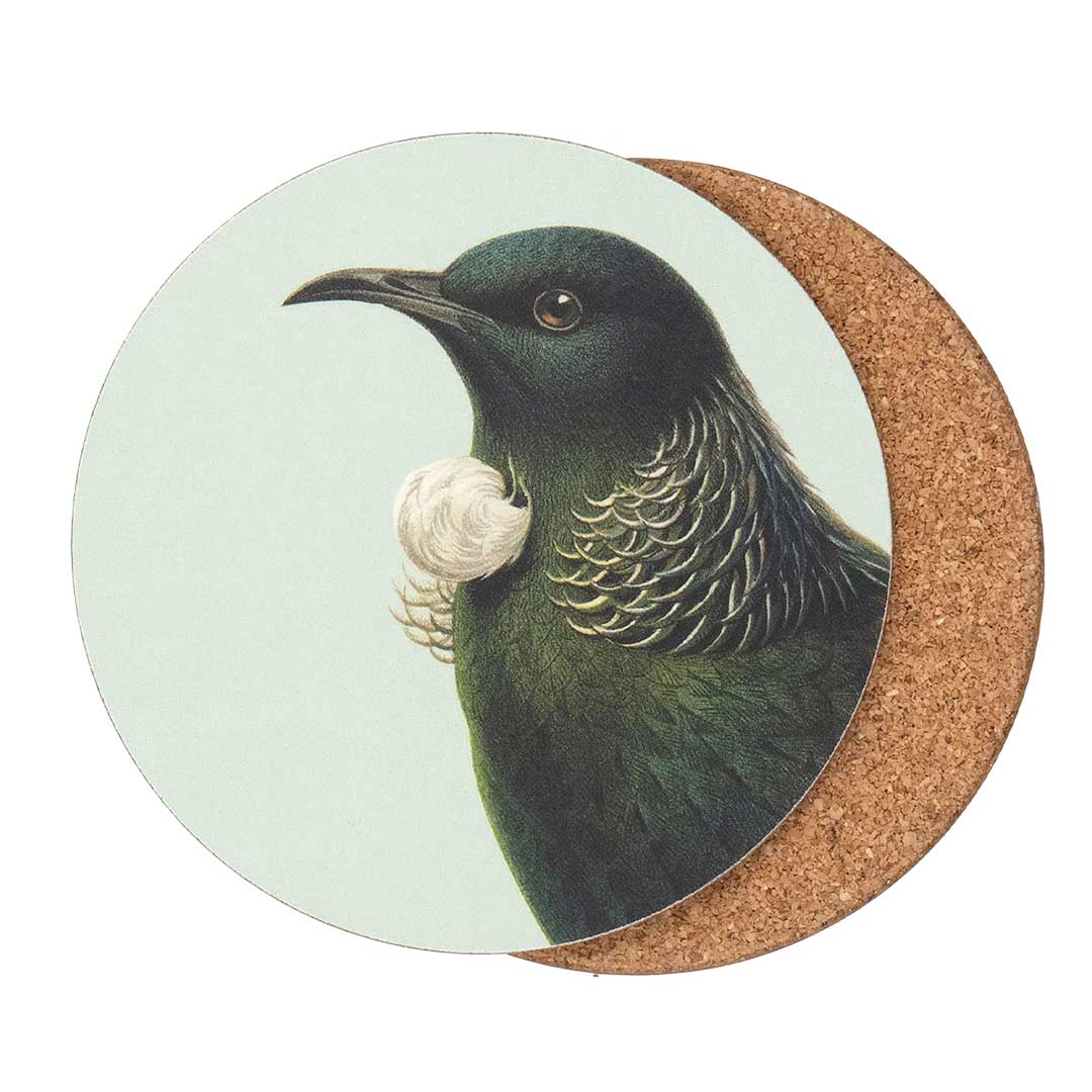 New Zealand Native Bird Mix'n'Match Coasters Tui