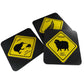 New Zealand Road Signs Coasters