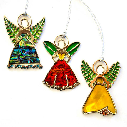 South Pacific Fairy Christmas Decorations Trio
