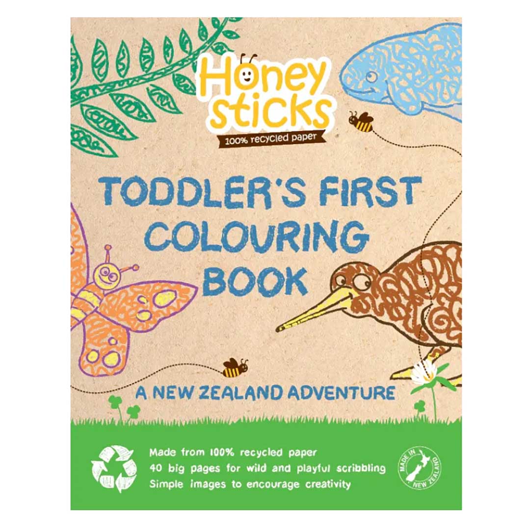 Toddlers First Colouring Book - A New Zealand Adventure