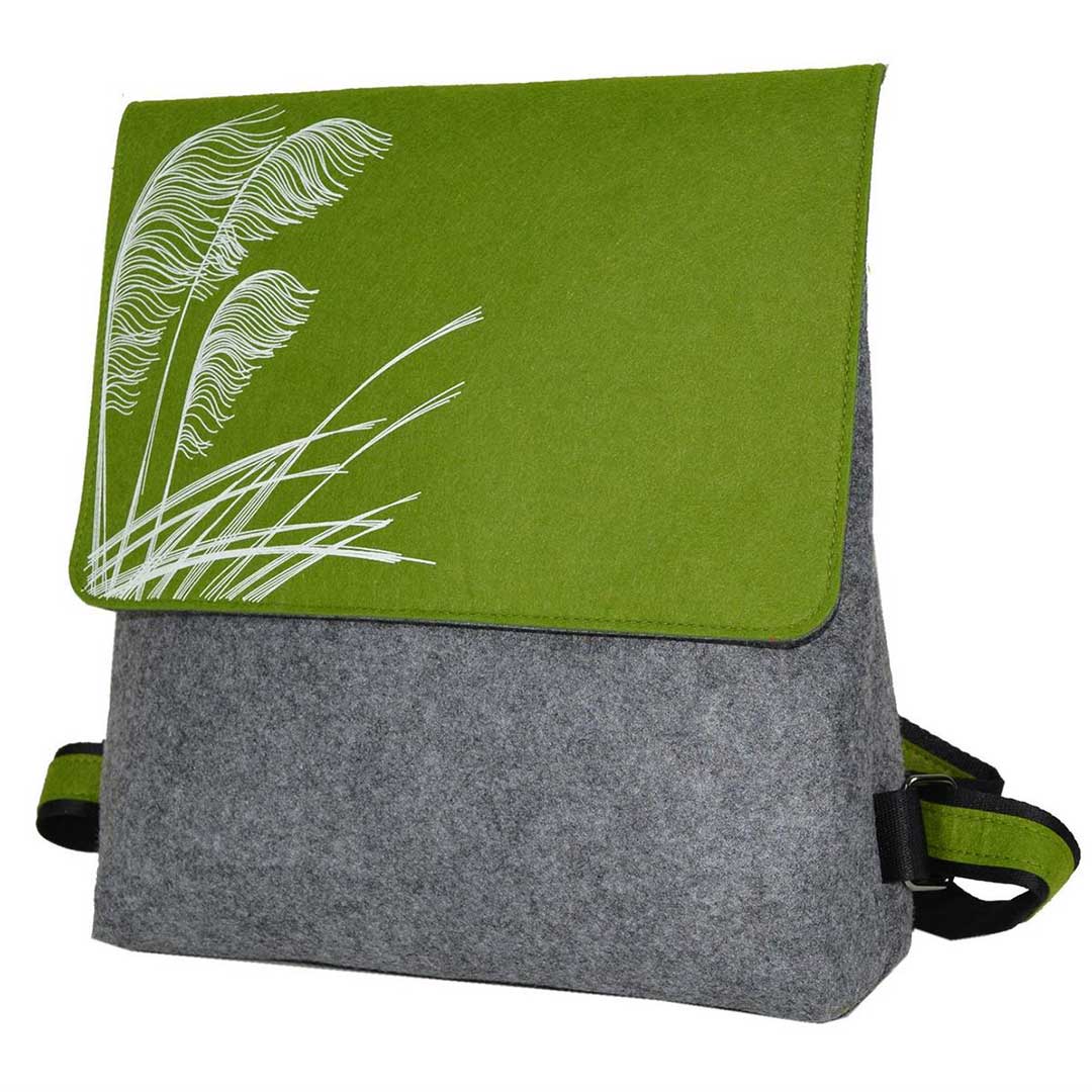 Toe Toe - Ecofelt Backpack by Jo Luping Design