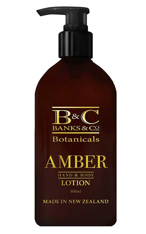 Banks & Co Amber Hand & Body Lotion 500ml