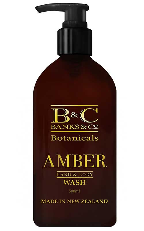Banks & Co Amber Hand & Body Wash 500ml