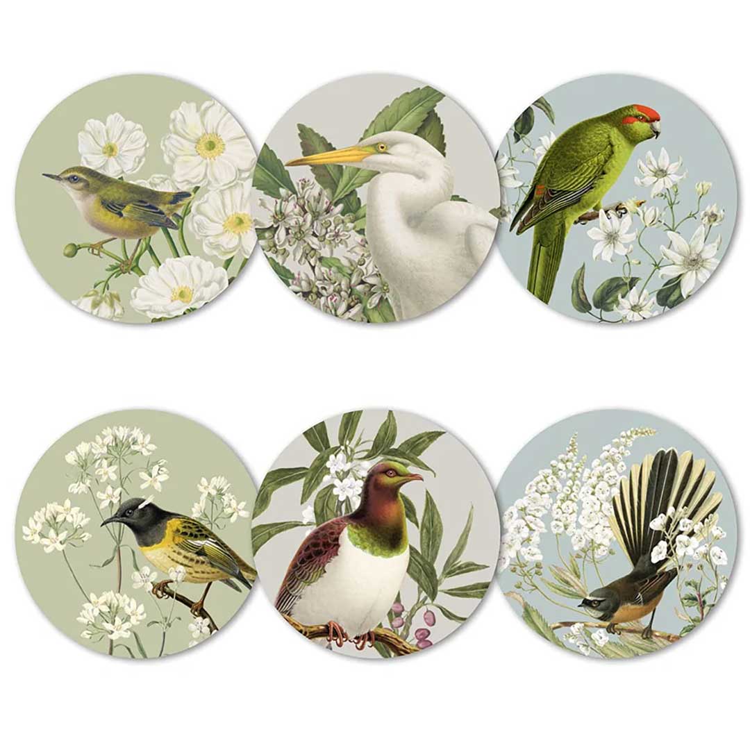 New Zealand Birds And Botanicals Boxed Placemats Designs