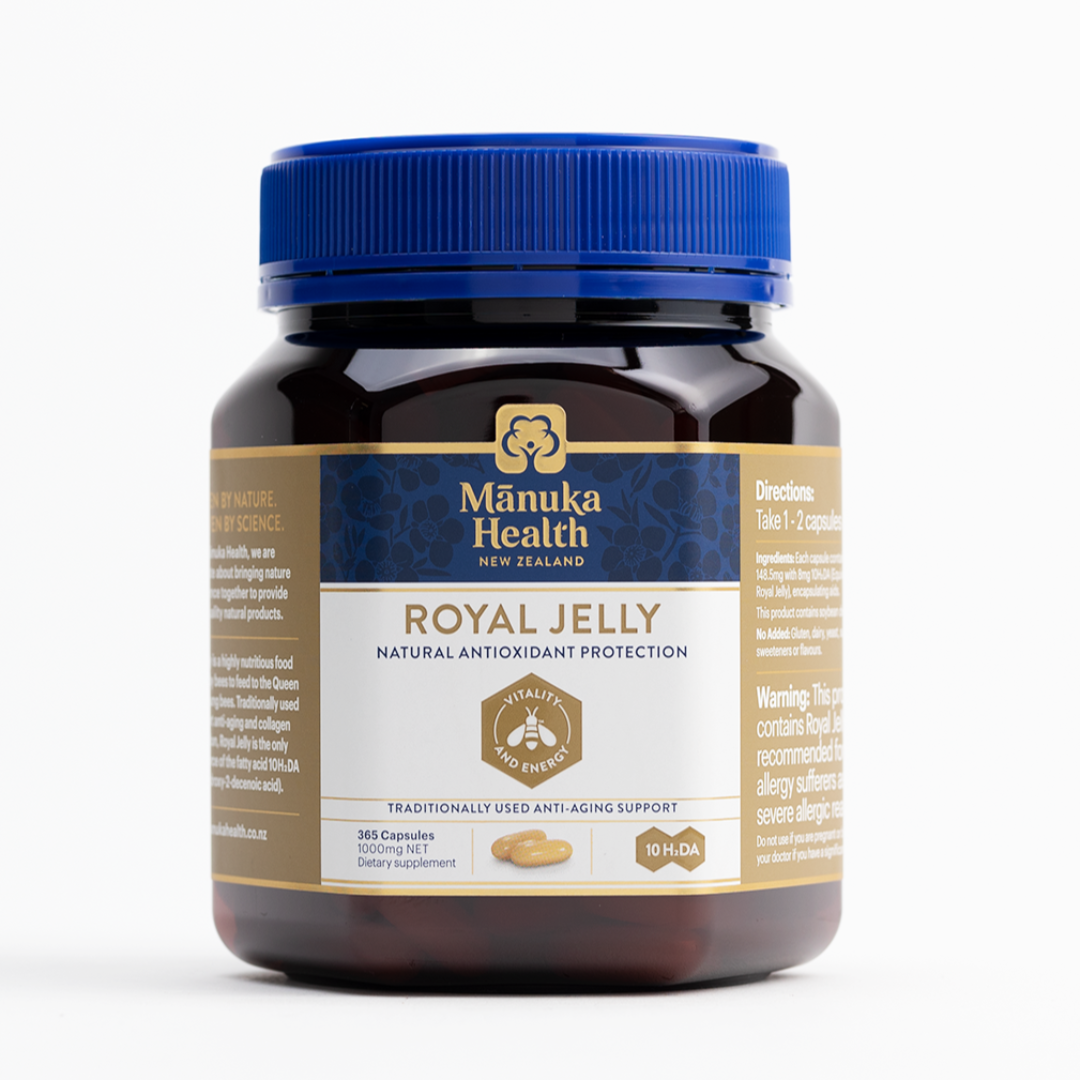 Manuka Health Royal Jelly 365 Capsules Jar