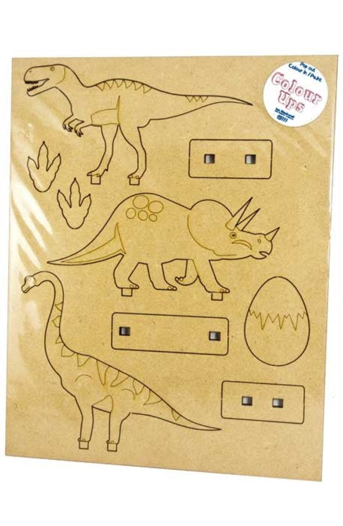 Colour Ups Create Your Own Dinosaurs Kit Pack