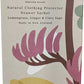 Natural Clothing Protector Drawer Satchet - Lemongrass