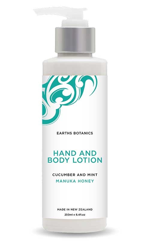 Earths Botanics Cucumber and Mint Hand and Body Lotion