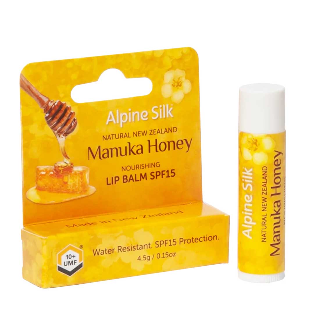 FREE Alpine Silk Manuka Honey Nourishing Lip Balm SPF15