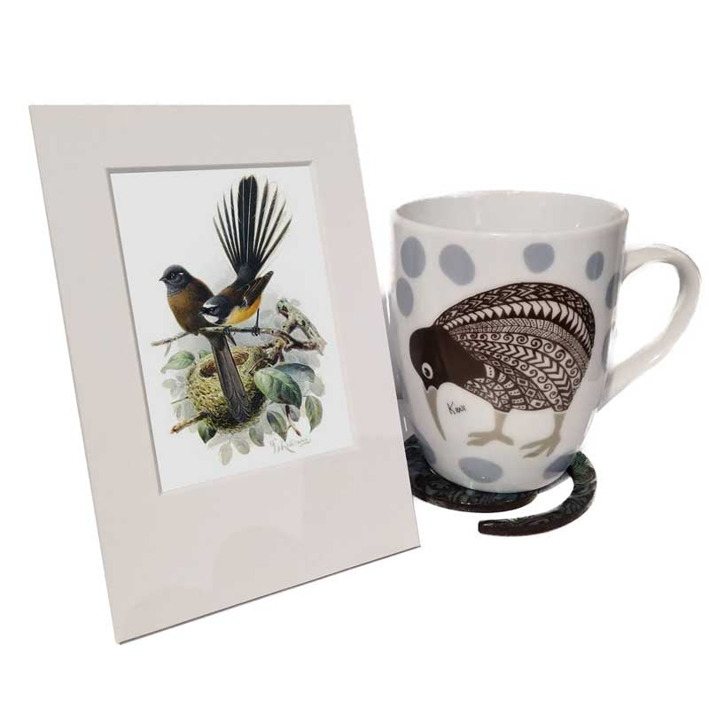 Bullers Birds Mini Print Collection Fantail