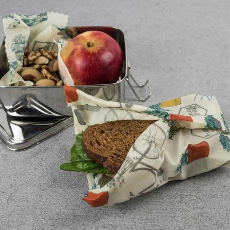 Honeywrap Reusable Food Wrap - Medium Lunch